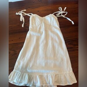 Hollister White Casual Dress